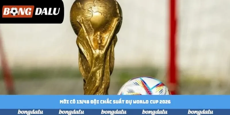 Mới có 13/48 đội chắc suất dự World Cup 2026